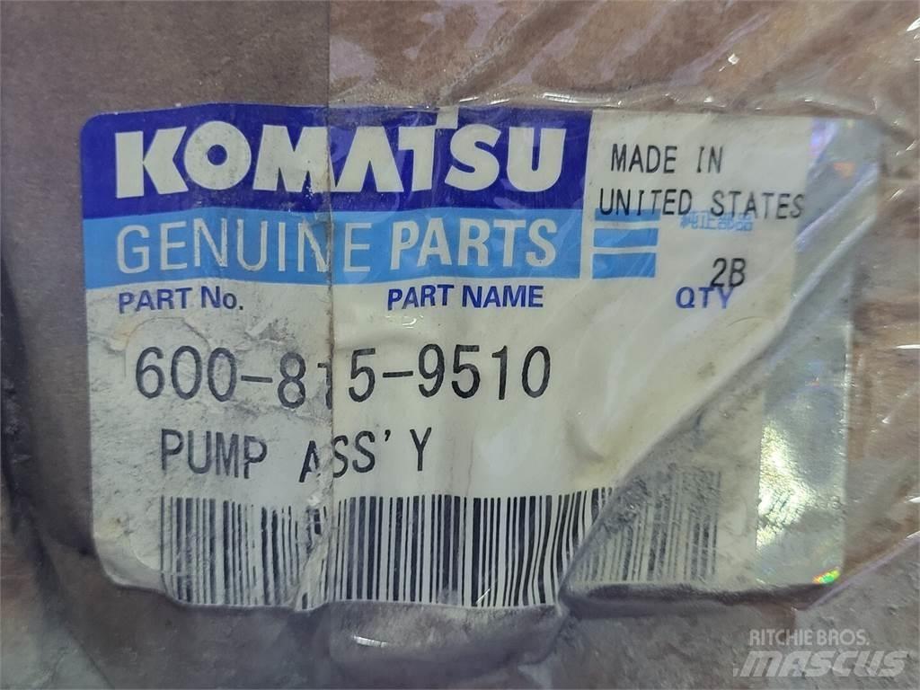 Komatsu 600-815-9510 Ūdens sūkņi