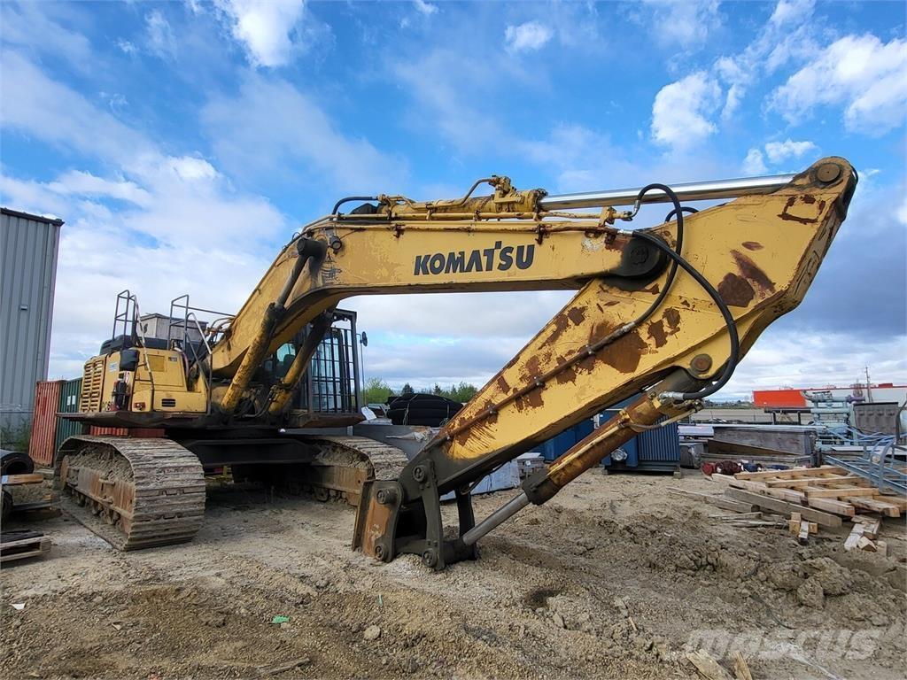 Komatsu PC600LC-6 Ekskavatori uz riteņiem