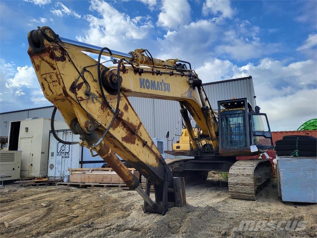 Komatsu PC600LC-6 Ekskavatori uz riteņiem