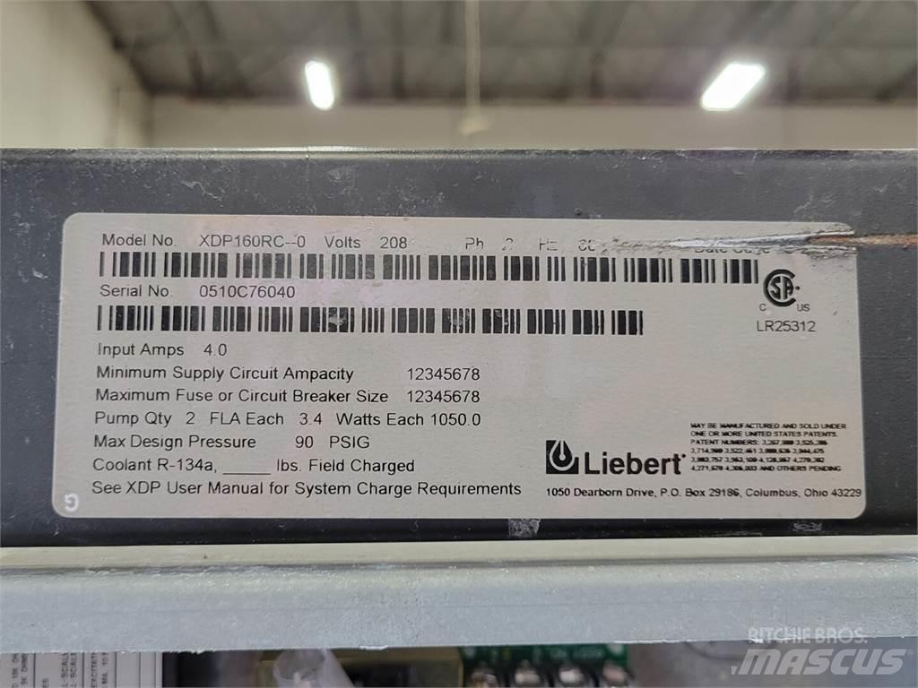  LIEBERT XDP160RC-0 Sildīšanas un atkausēšanas iekārtas
