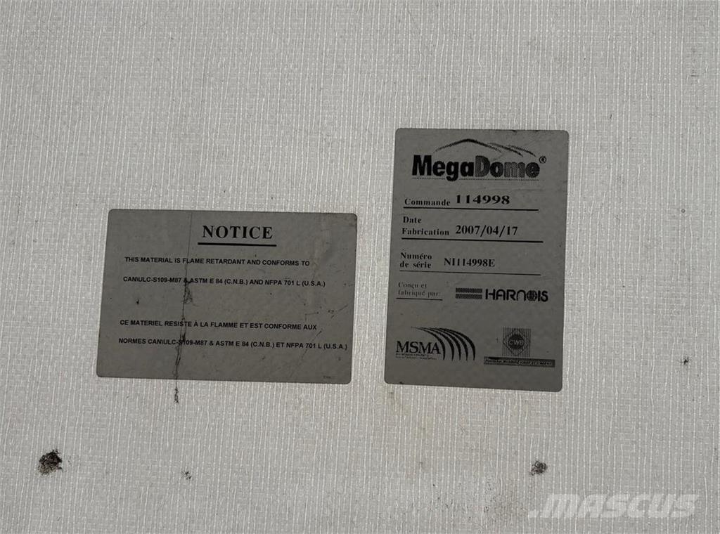  MEGADOME Tērauda karkasa ēkas