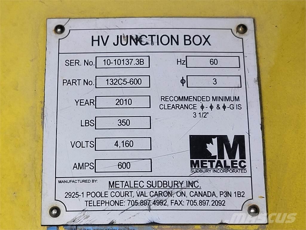  METALEC 132C5-600 Būvniecība- Citi