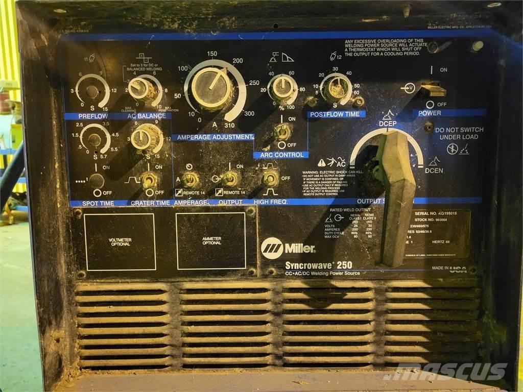 Miller Syncrowave 250 Metināšanas iekārtas