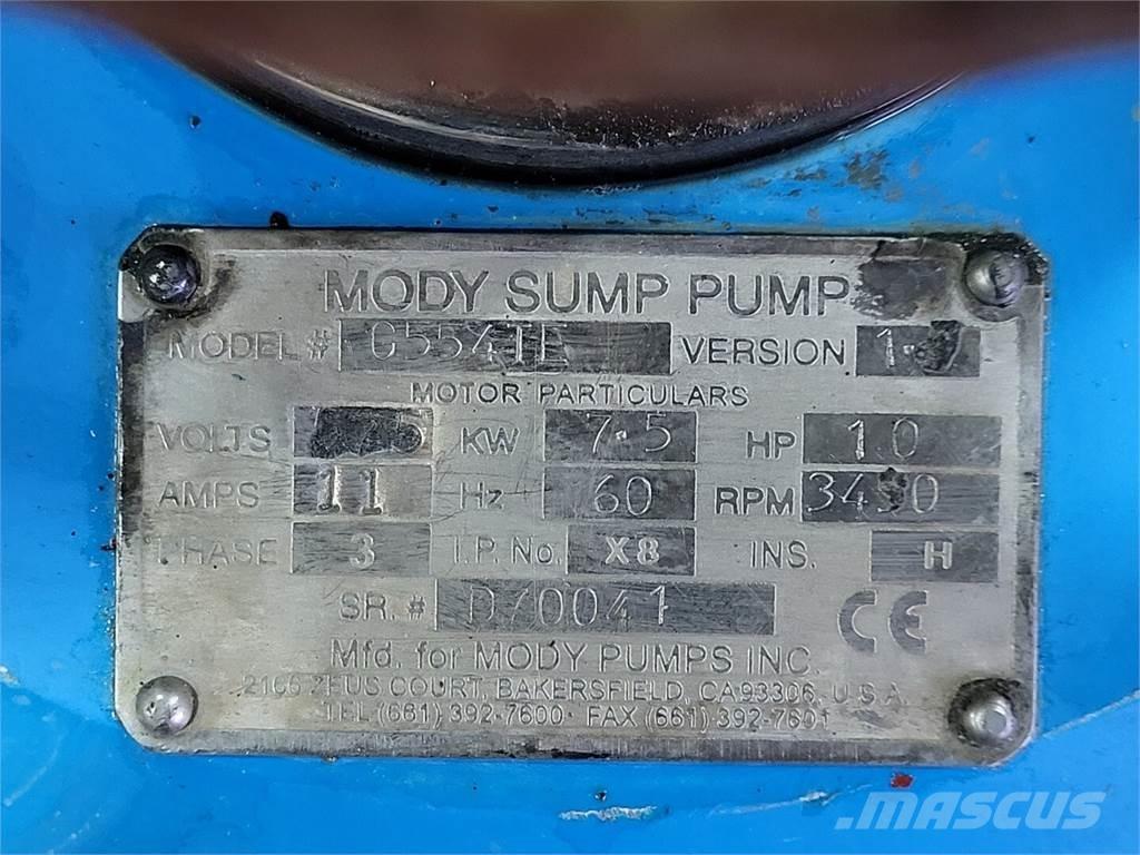  MODY PUMPS G554TE Ūdens sūkņi