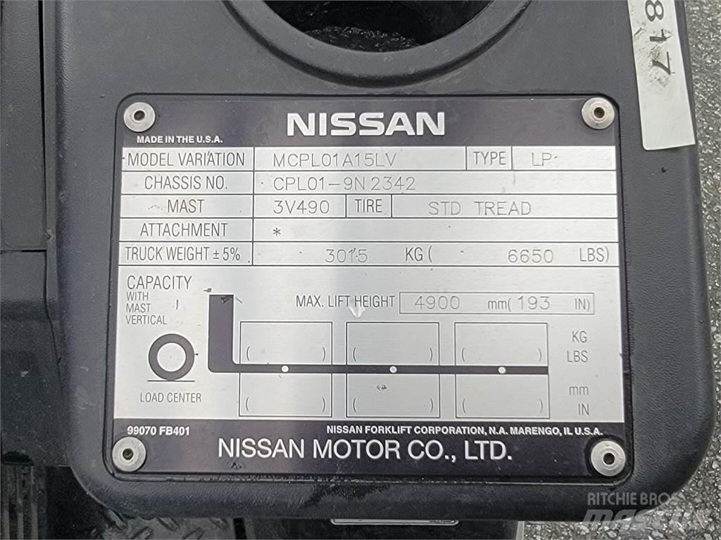 Nissan MCPL01A15LV Būvniecība- Citi