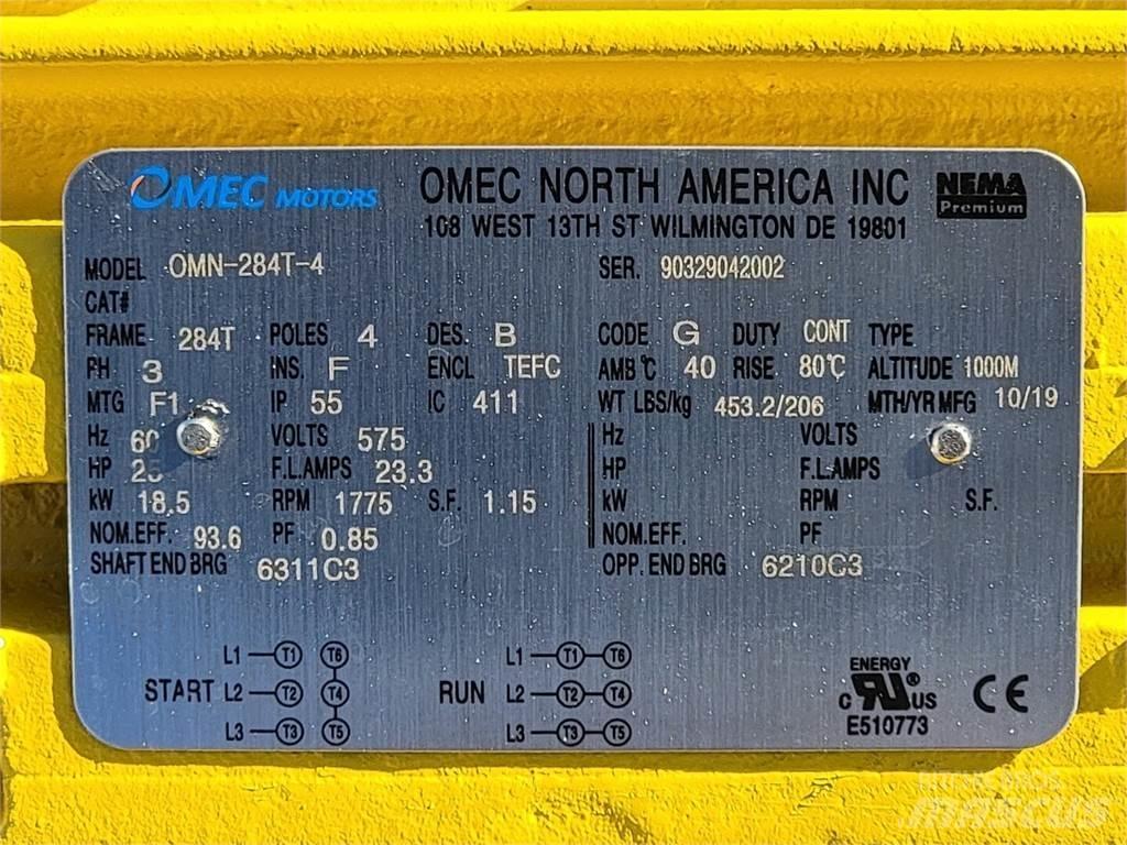  OMEC OMN-284T-4 Industriālie dzinēji