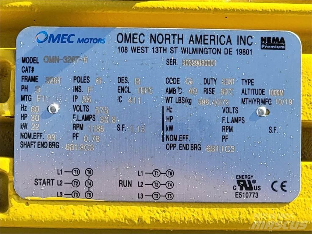  OMEC OMN-326T-6 Industriālie dzinēji