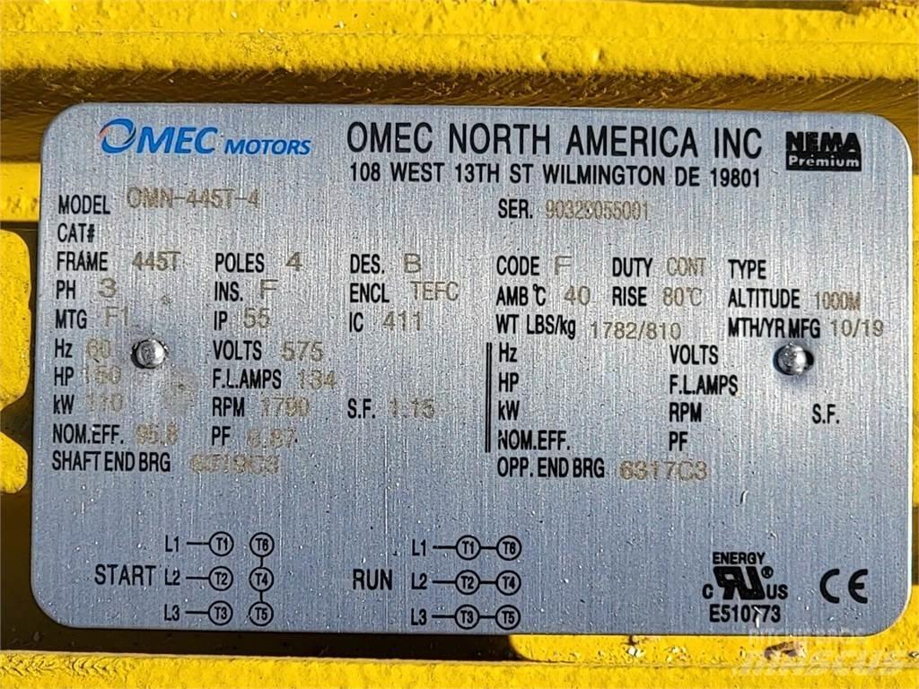  OMEC OMN-445T-4 Industriālie dzinēji