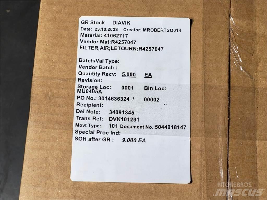 P&H R4257047 Būvniecība- Citi