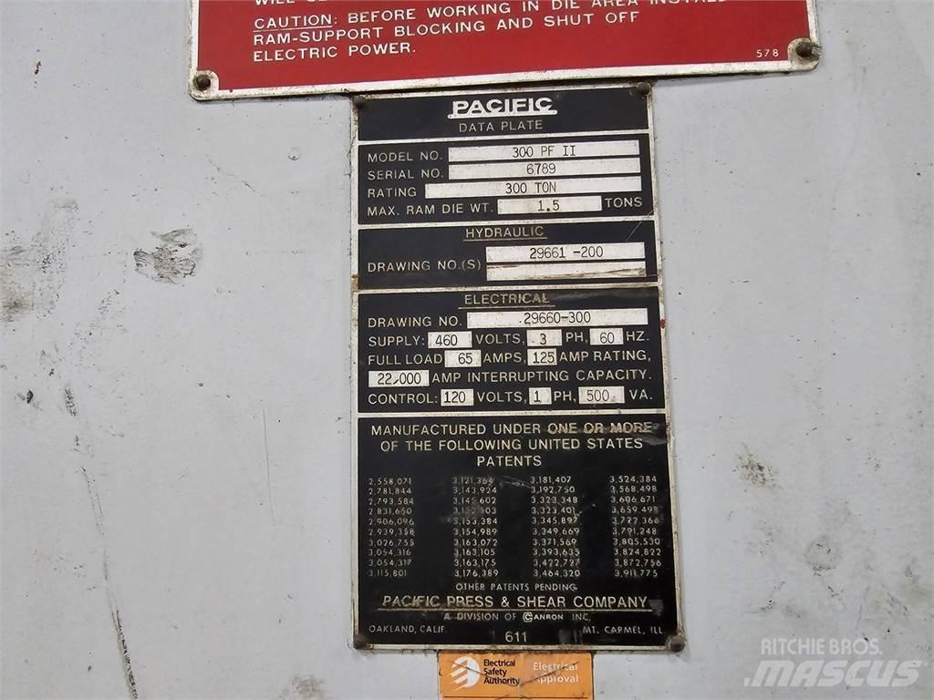 Pacific 300 PF II Citas sastāvdaļas