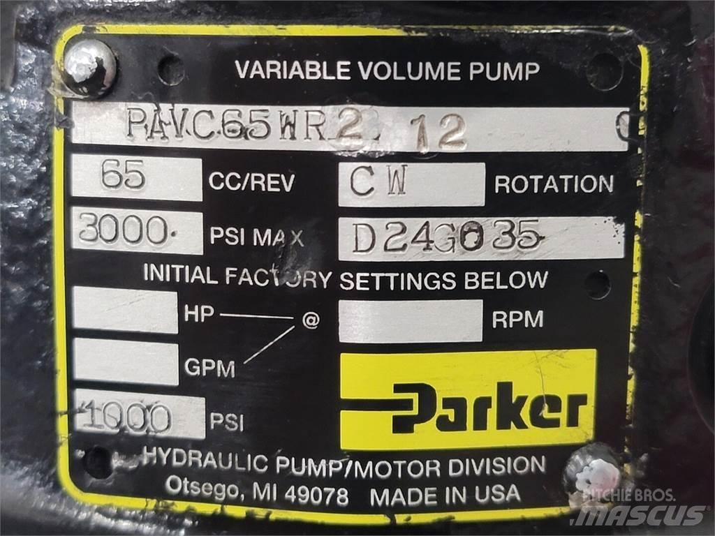 Parker PAVC65WR2 Ūdens sūkņi