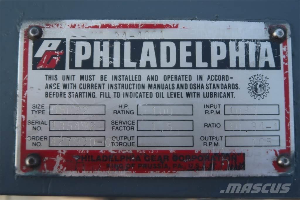  PHILADELPHIA 95HP2 Būvniecība- Citi