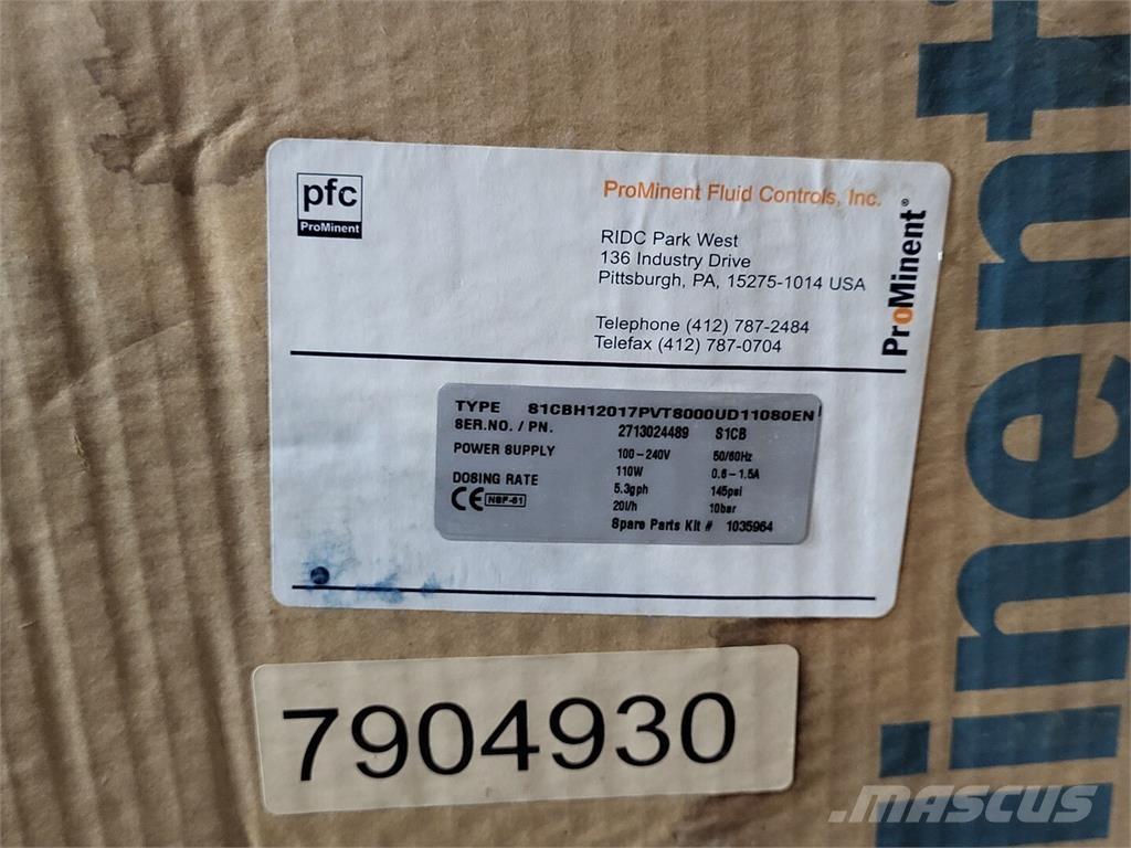  PROMINENT S1CB Ūdens sūkņi