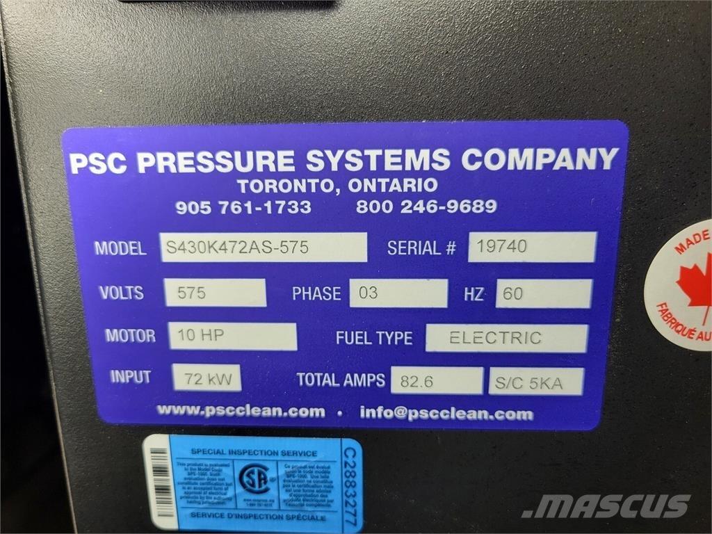  PSC S430K472AS-575 Mazgātāji ar zemu spiedienu