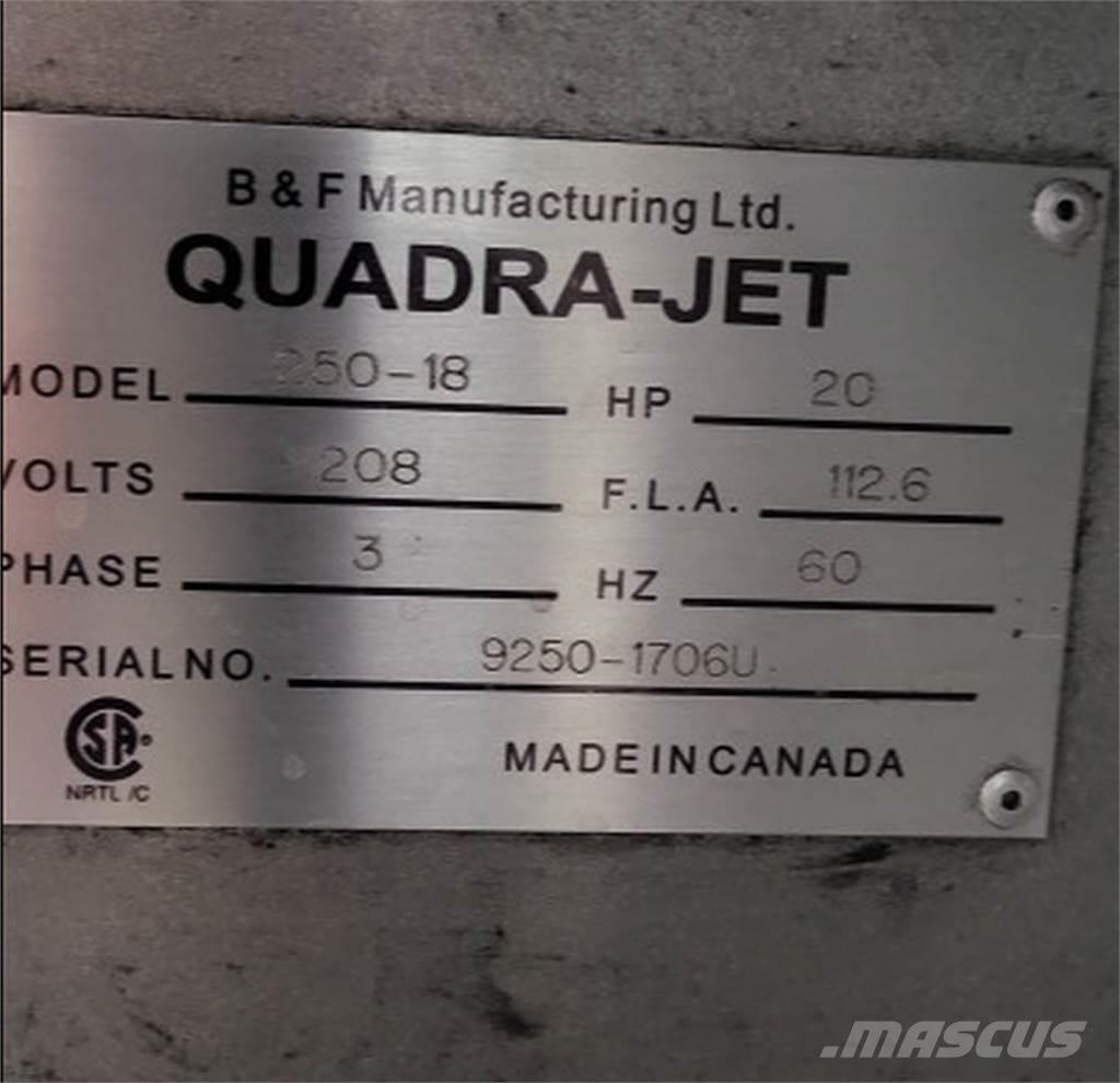  QUADRA-JET 250-18 Būvniecība- Citi
