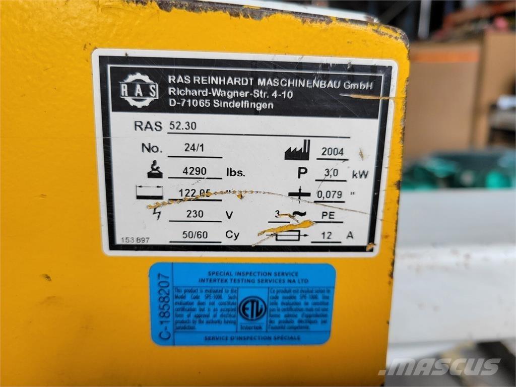  RAS 52.30 Būvniecība- Citi
