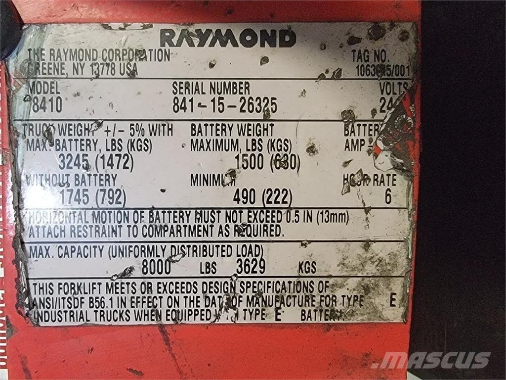 Raymond 8410 Būvniecība- Citi