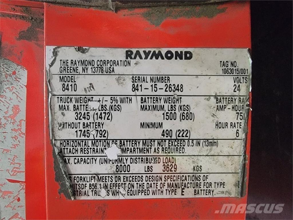 Raymond 8410 Būvniecība- Citi
