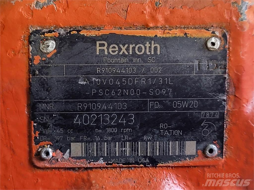 Rexroth R910944103 Ūdens sūkņi
