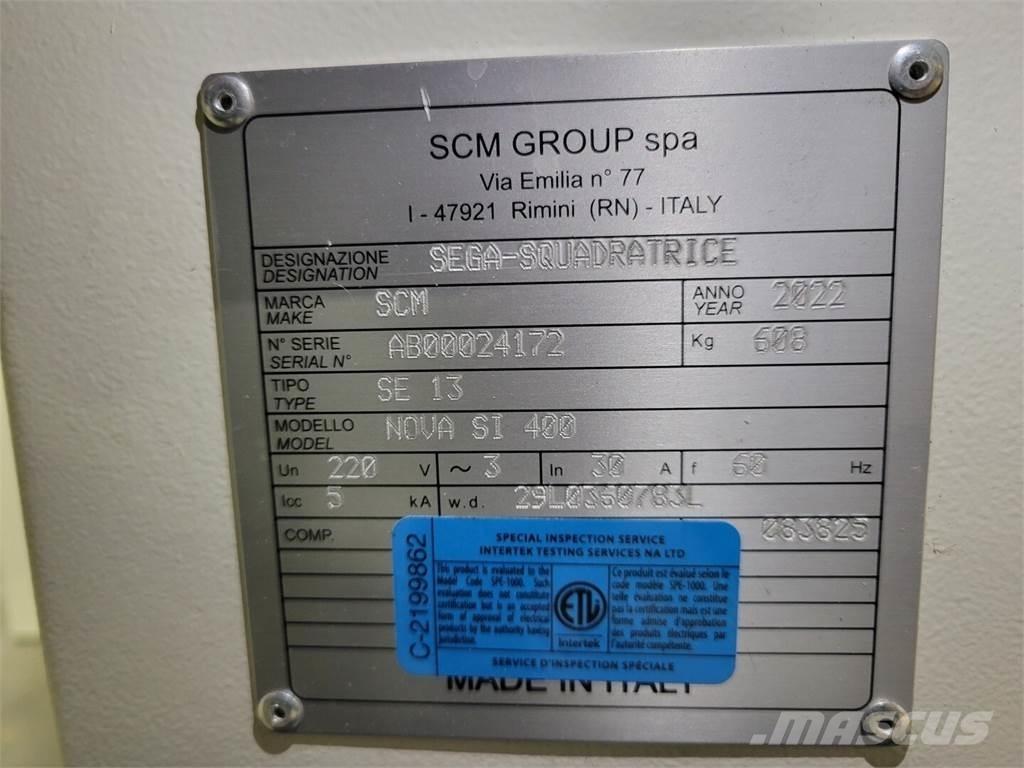  SCM nova si 400 Būvniecība- Citi