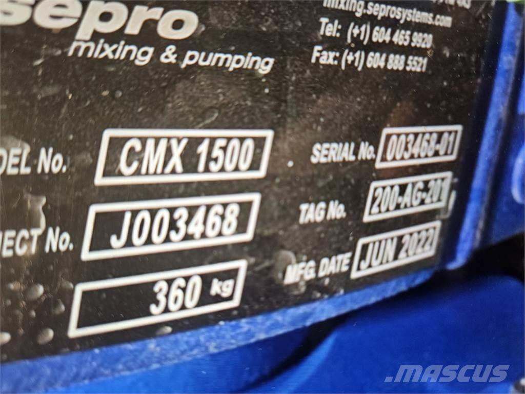  SEPRO CMX1500 Ūdens sūkņi