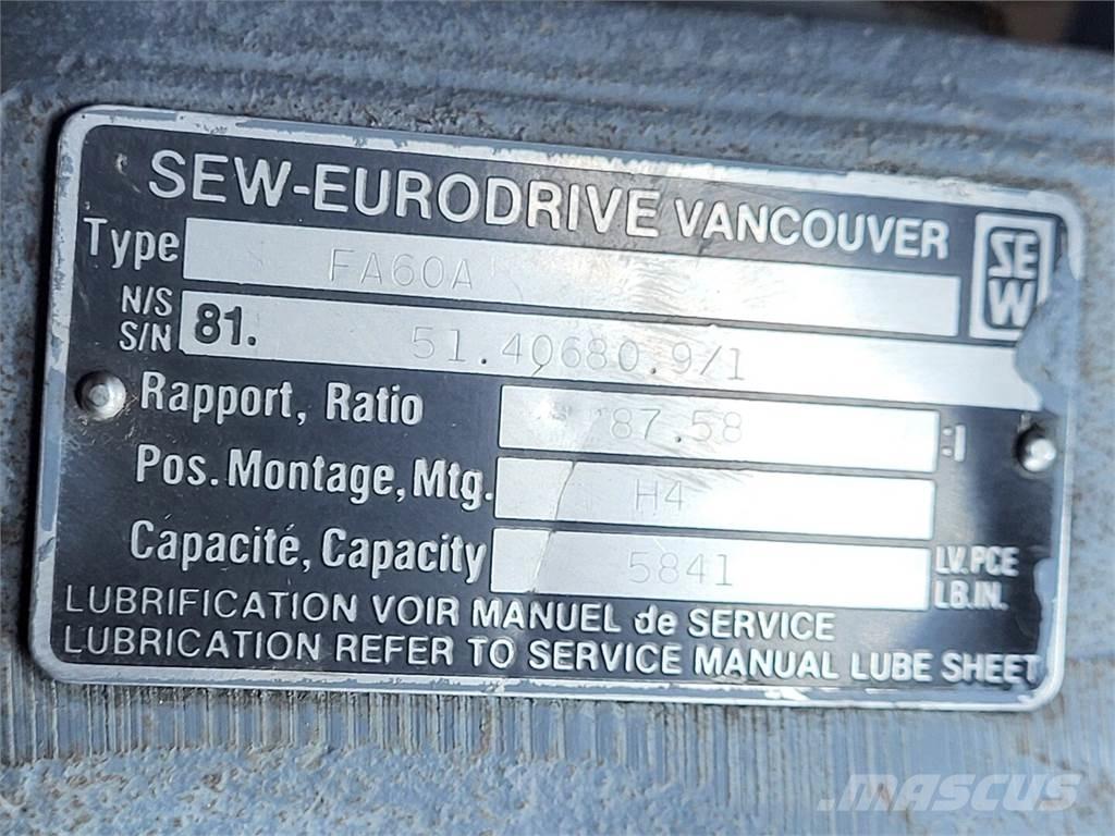  SEW-EURODRIVE FA60A Būvniecība- Citi