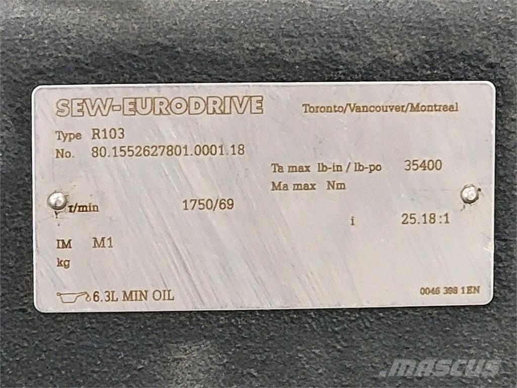  SEW-EURODRIVE R103 Būvniecība- Citi