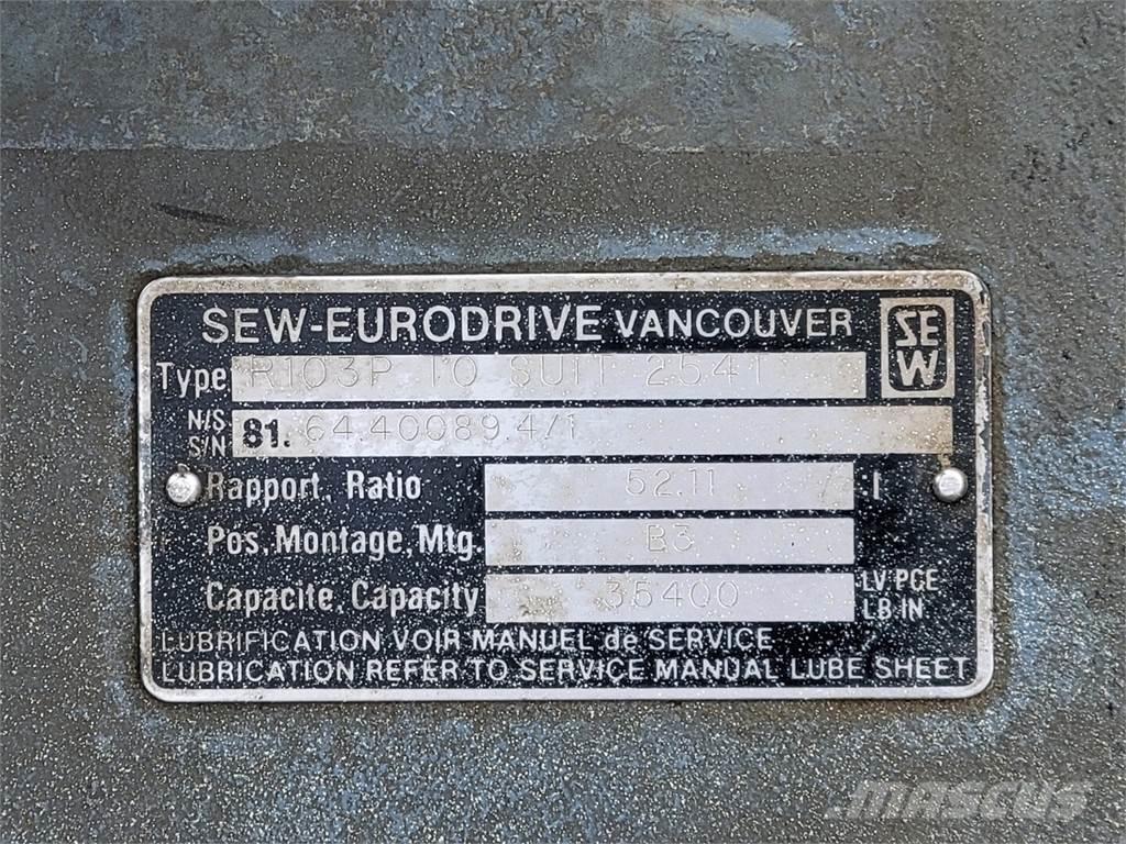  SEW-EURODRIVE R103P Būvniecība- Citi
