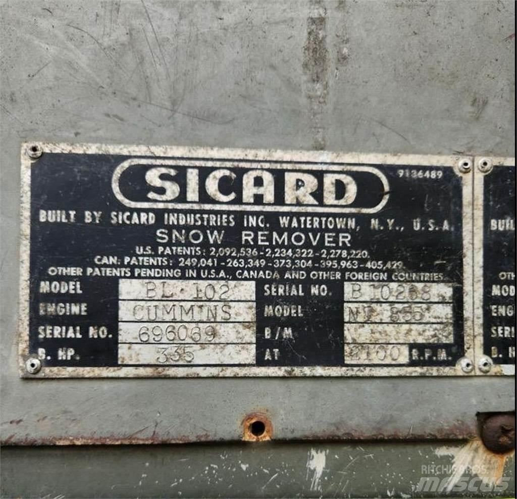 Sicard BL102 Citas sastāvdaļas