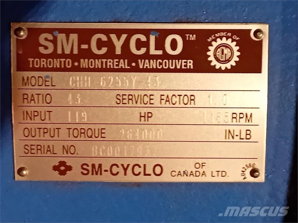  SM-CYCLO CHH-6255Y-43 Būvniecība- Citi