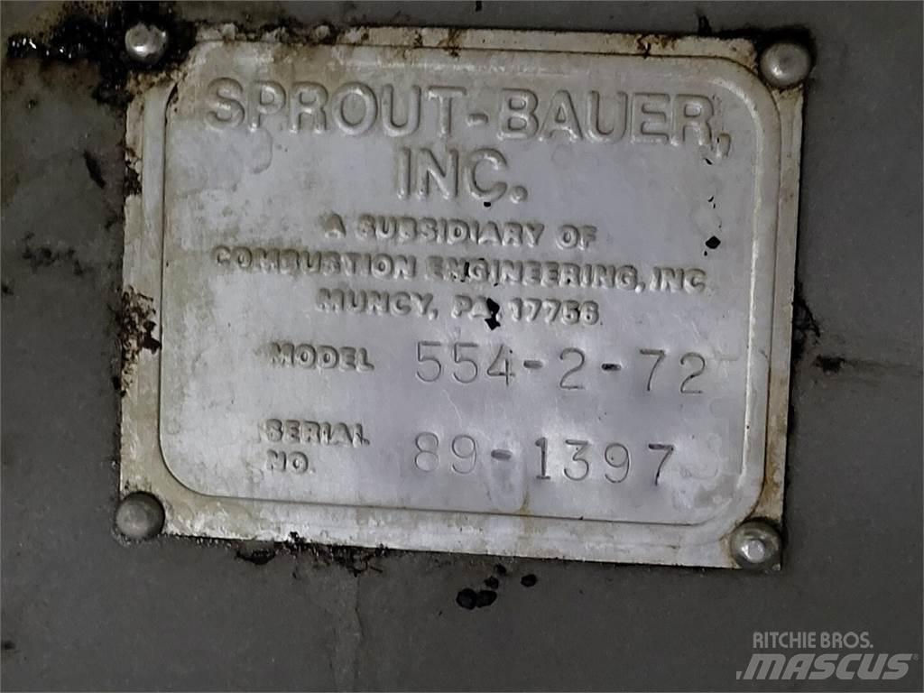  SPROUT-BAUER 554-2-72 Mazgāšanas aprīkojums