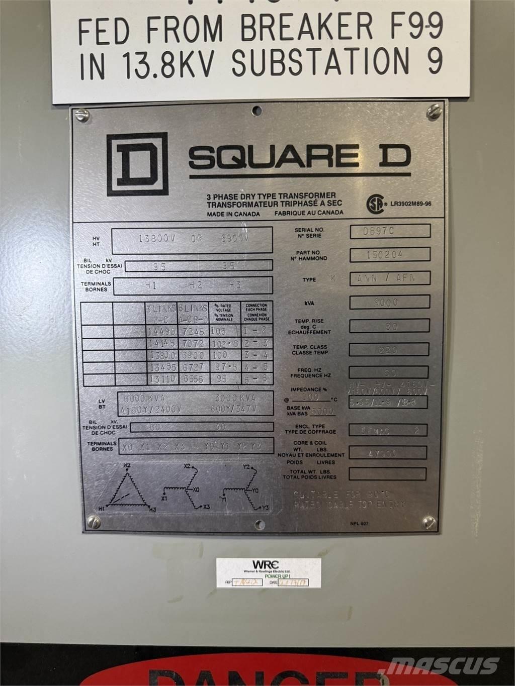  SQUARE D 150204 Būvniecība- Citi