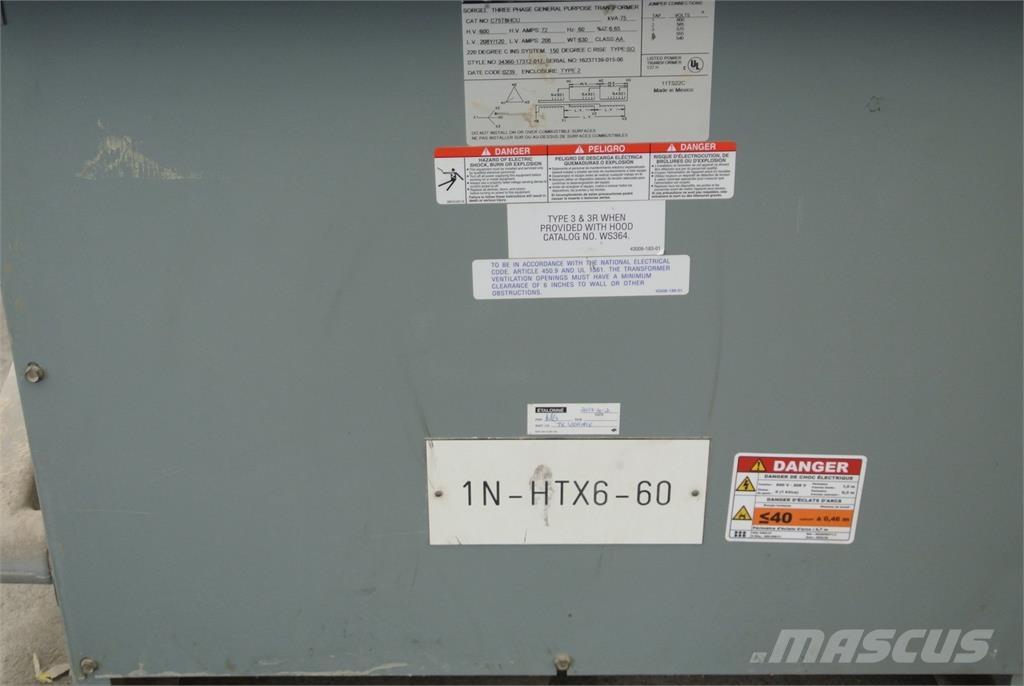  SQUARE D C75T8HCU Būvniecība- Citi