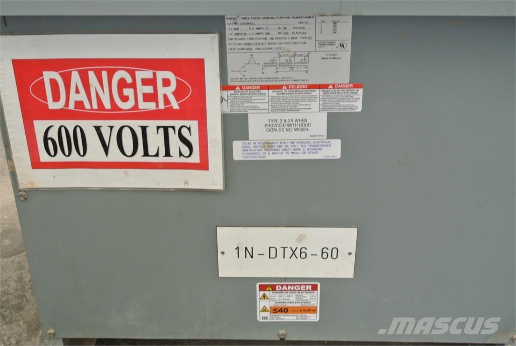  SQUARE D C75T8HCU Būvniecība- Citi