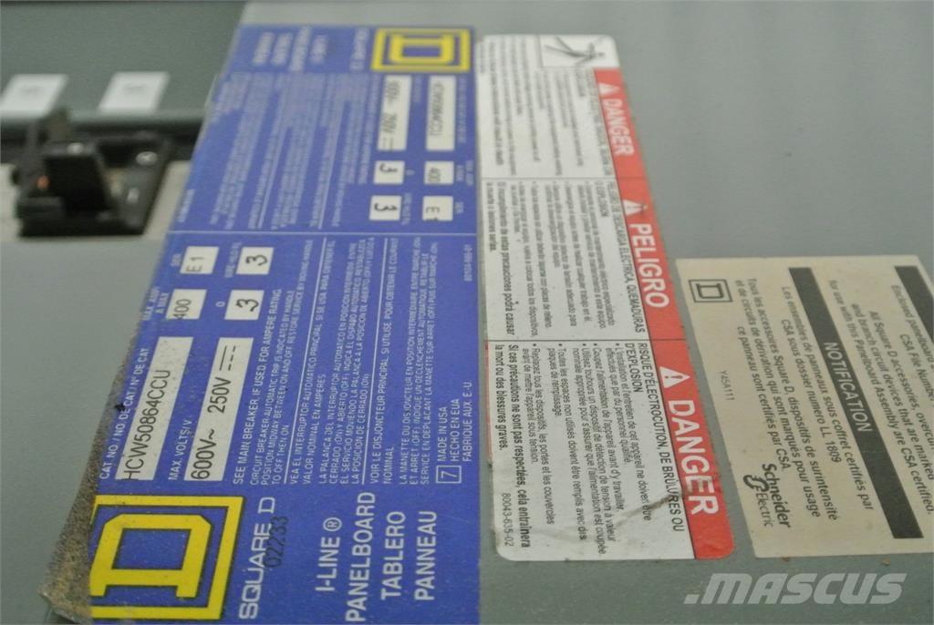  SQUARE D HCW50864CCU Būvniecība- Citi