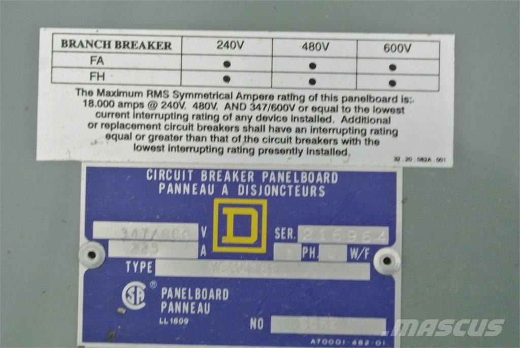  SQUARE D YBM4282 Būvniecība- Citi