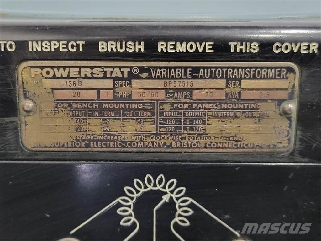 Superior ELECTRIC 136B Būvniecība- Citi
