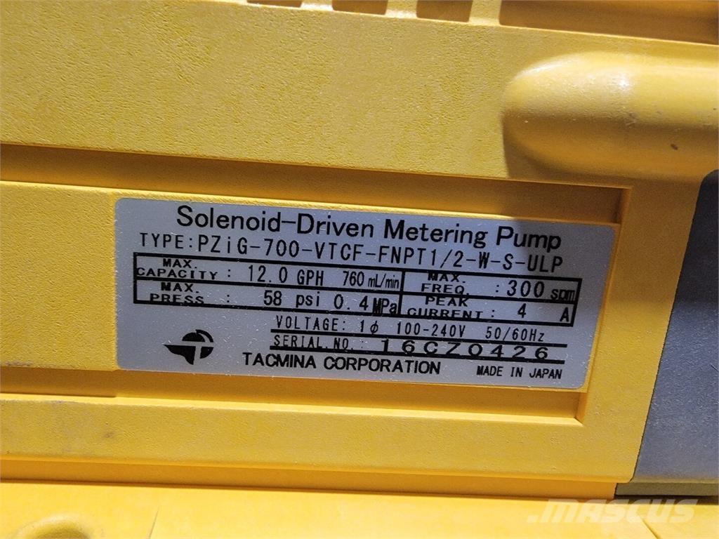  TACMINA PZIG-300 Ūdens sūkņi