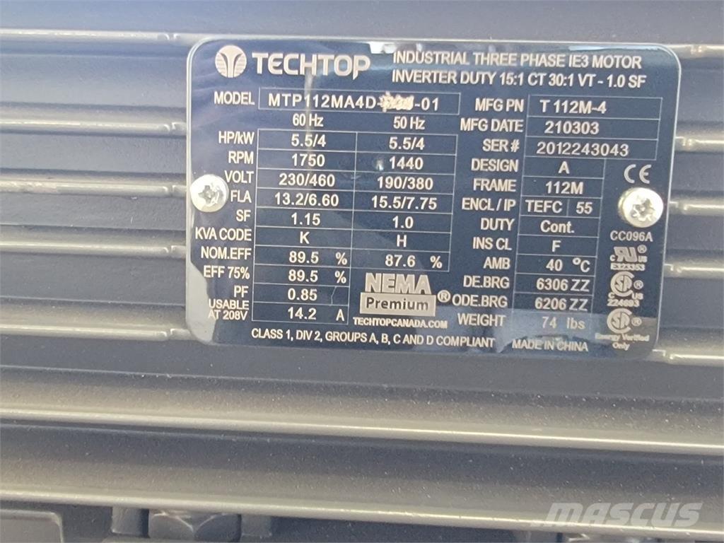  TECHTOP MTP112MA4D Industriālie dzinēji