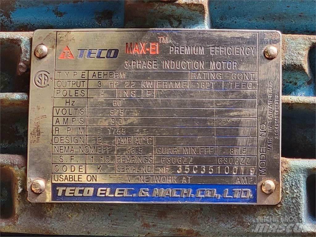  TECO AEHEBM Industriālie dzinēji