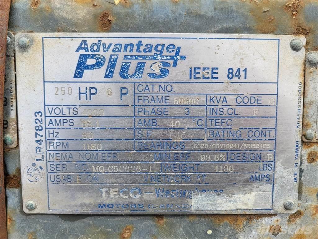  TECO-WESTINGHOUSE Industriālie dzinēji