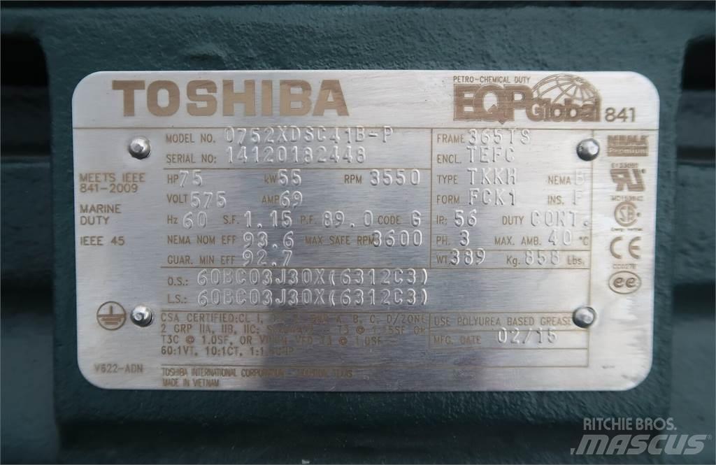  TOSHIBA 0752XDSC41B-P Industriālie dzinēji