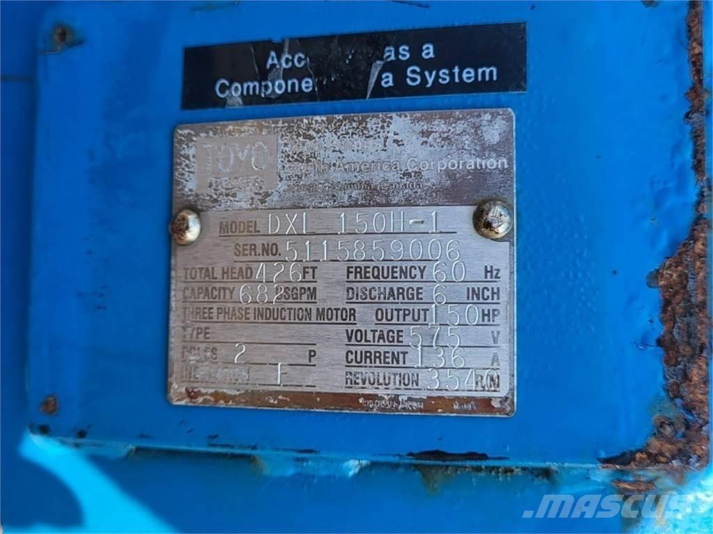 Toyo DXL 150H-1 Ūdens sūkņi