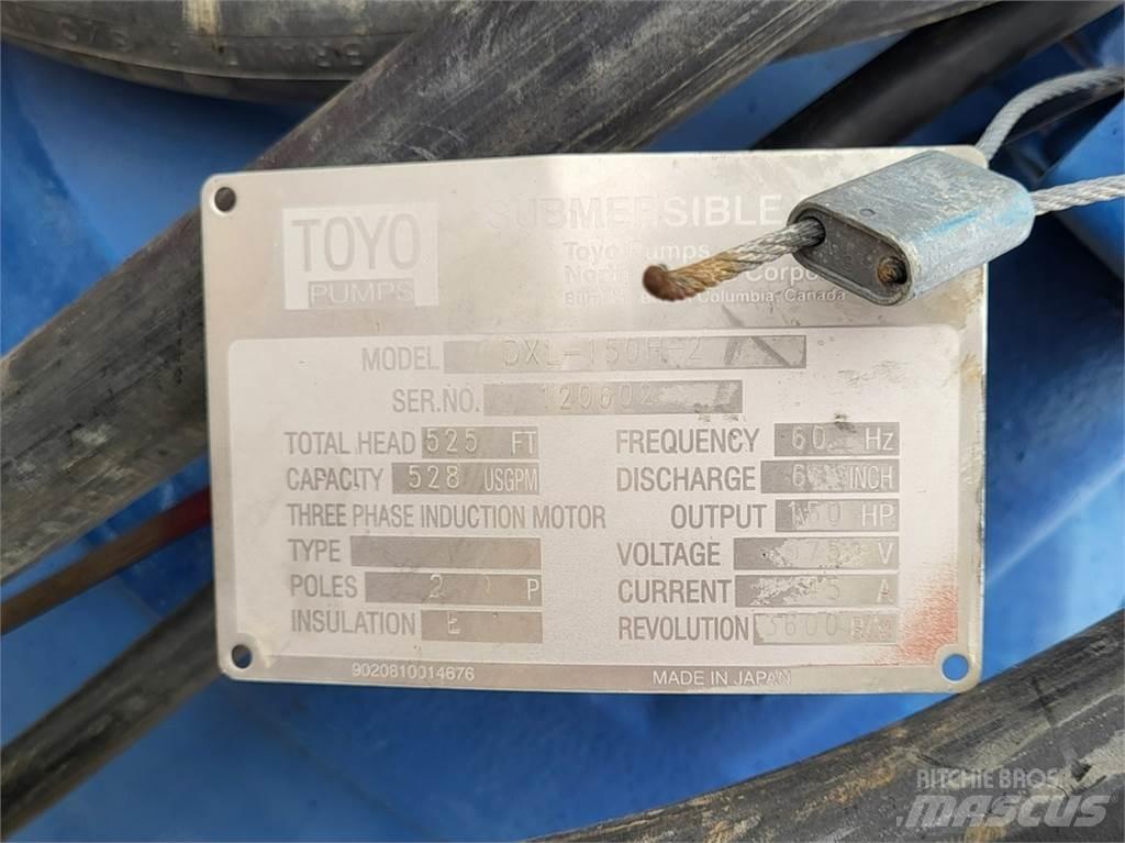 Toyo DXL 150H-2 Ūdens sūkņi