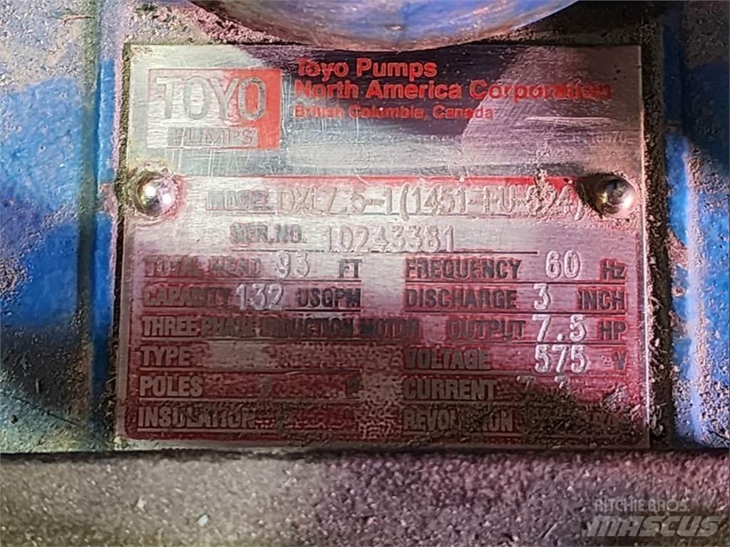 Toyo DXL7.5-1 Ūdens sūkņi