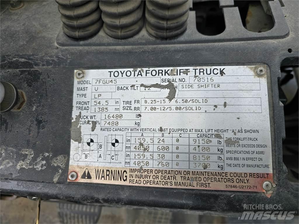 Toyota 7FGU45 Būvniecība- Citi
