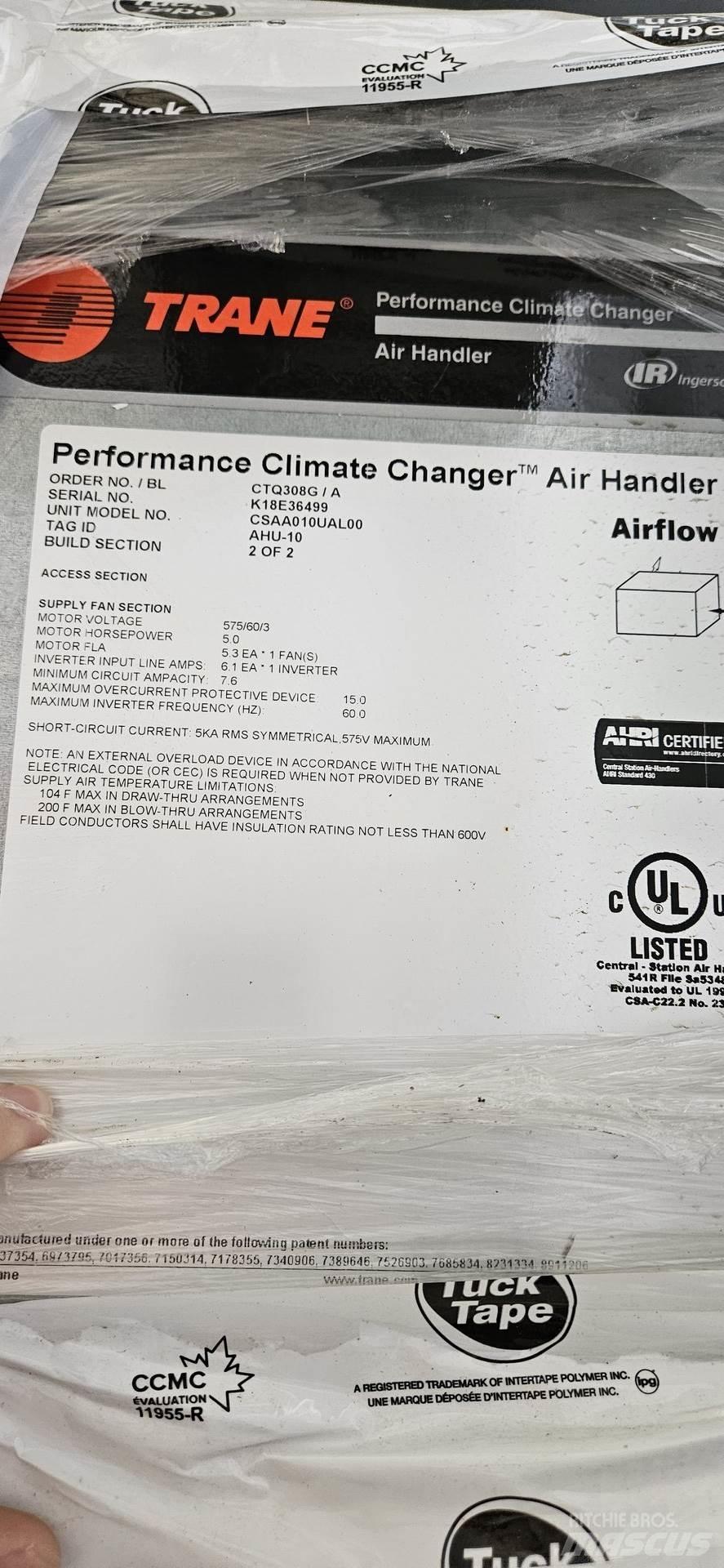 Trane CSAA010UAL00 Sildīšanas un atkausēšanas iekārtas