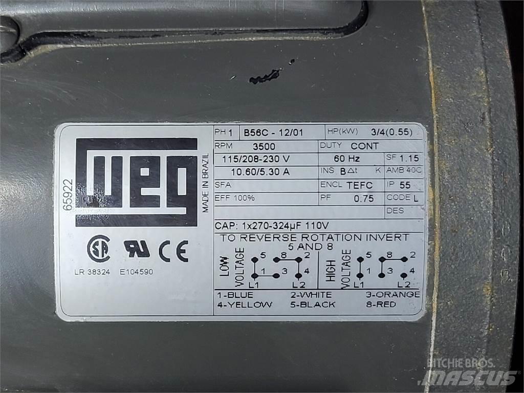  WEG B56C-12/01 Industriālie dzinēji