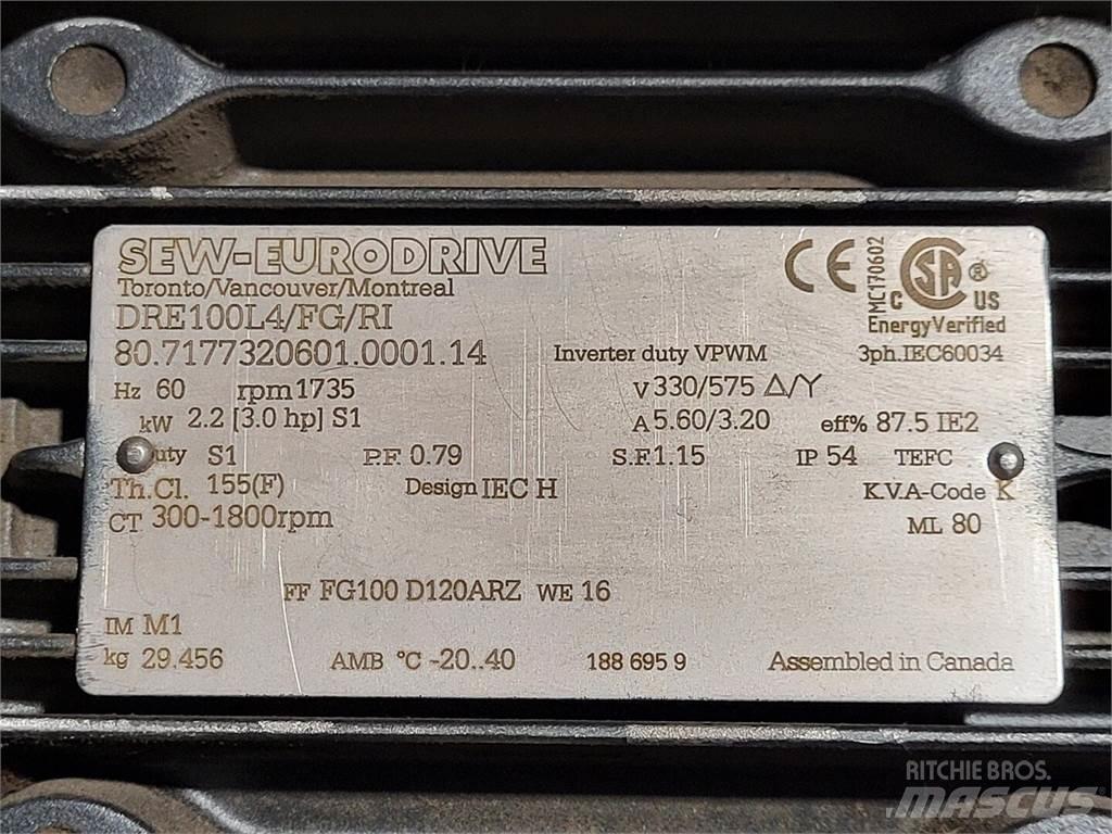 WEG DRE100L4/FG/RI Industriālie dzinēji