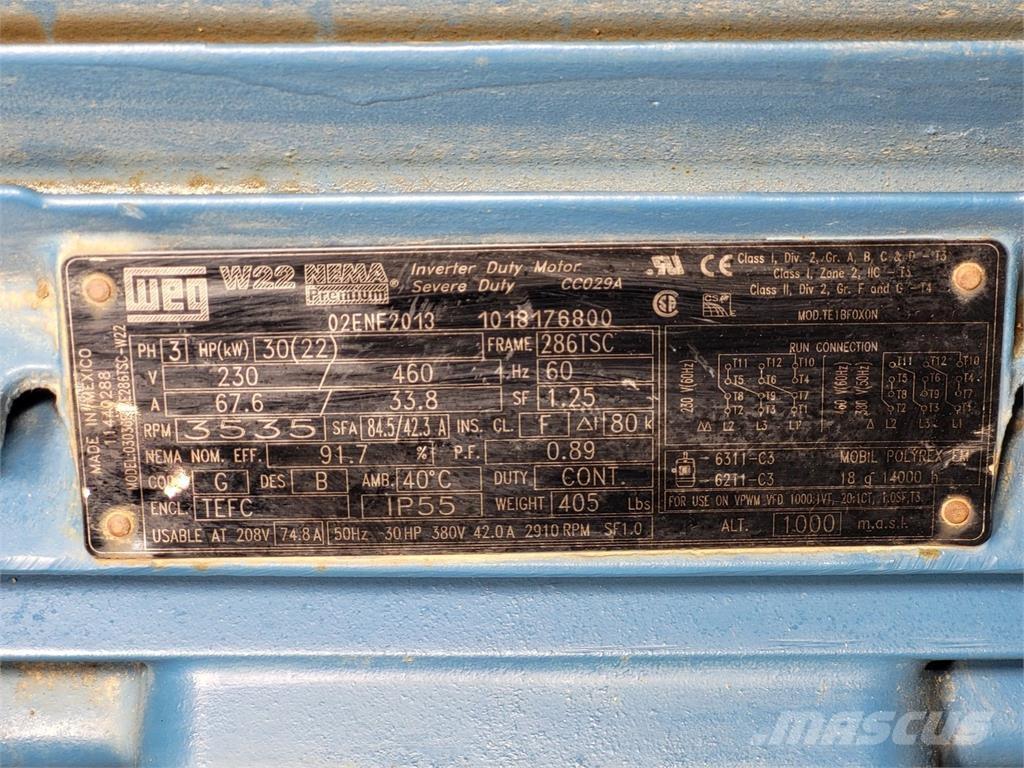  WEG W22 Industriālie dzinēji